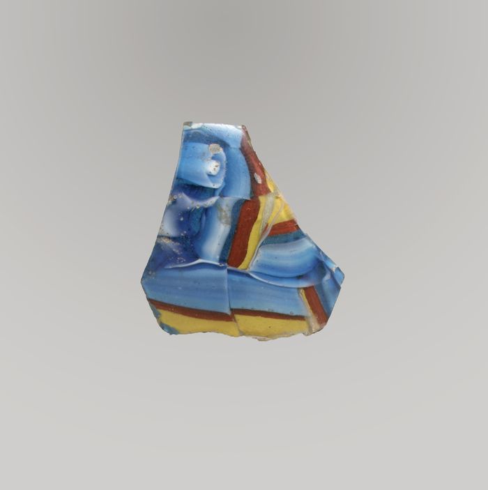 Glass mosaic bowl fragment