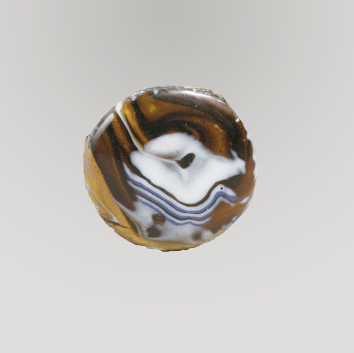 Glass mosaic bowl fragment