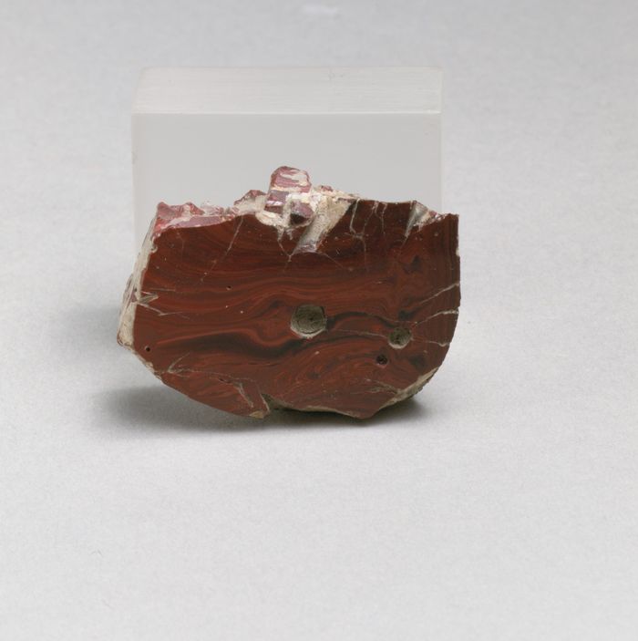 Glass mosaic fragment
