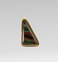 Glass conical bowl