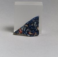 Glass perfume bottle