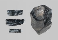 Alabaster spoon or ladle
