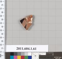 Terracotta one-handled cup