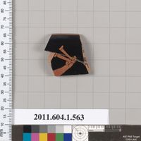 Mosaic glass bowl fragment