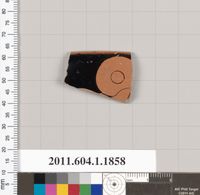 Terracotta oil lamp