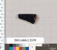 Terracotta oil lamp