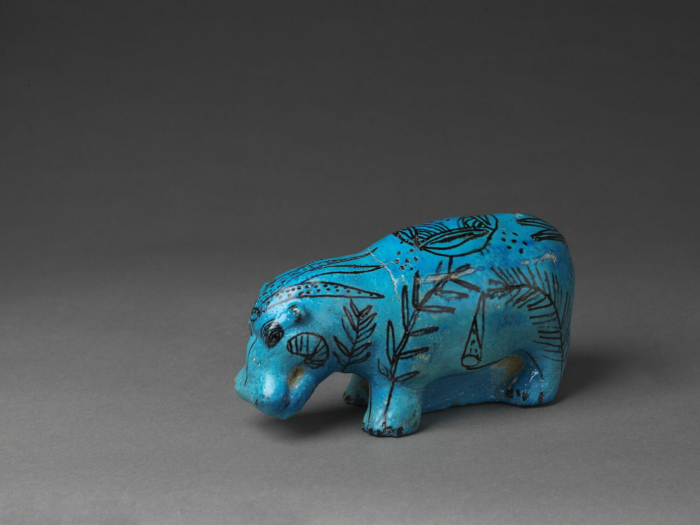Hippopotamus figurine