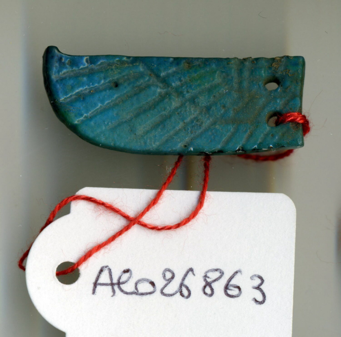 left wing of funerary scarab