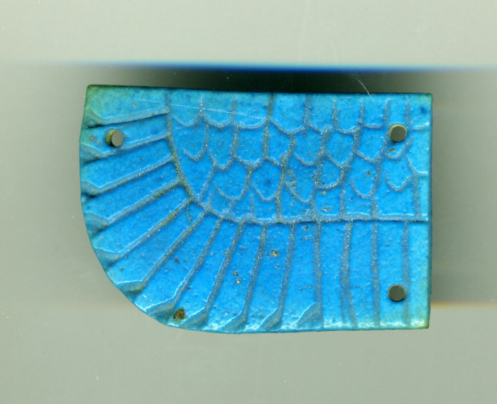 left wing of funerary scarab