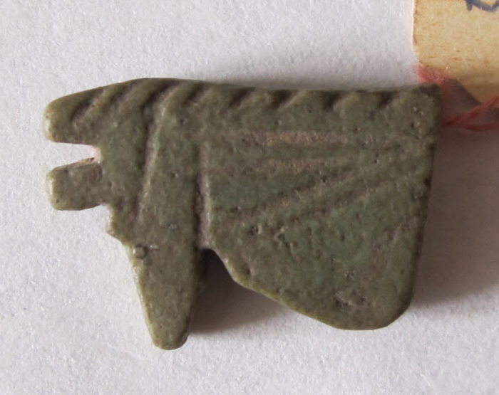 Simple two-sided udjat amulet