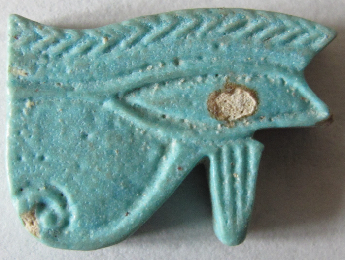 simple single-sided udjat amulet