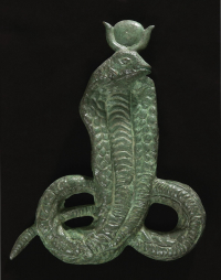Simple two-sided udjat amulet