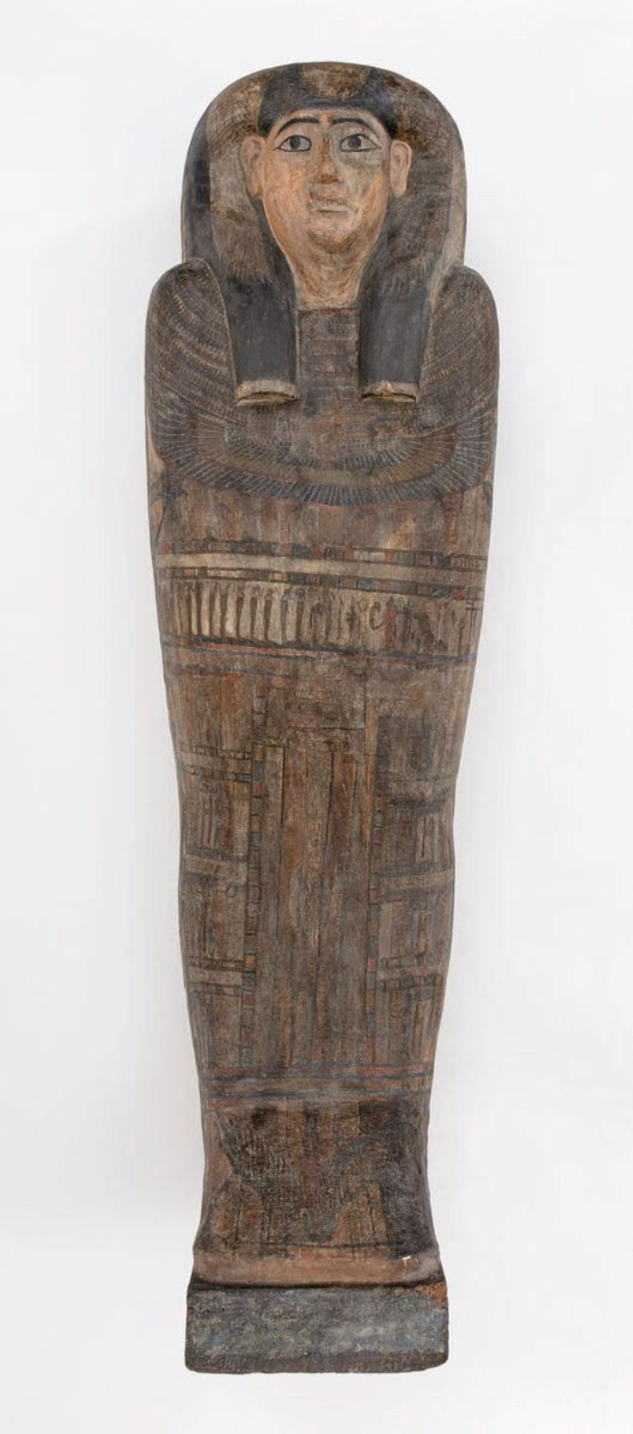 mummified coffin