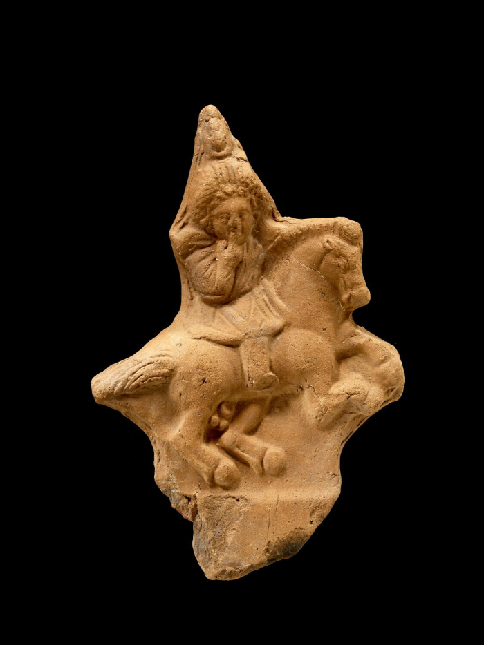 Harpocrates horseman figurine