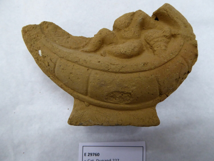 figurine of Harpocrates with a cornucopia