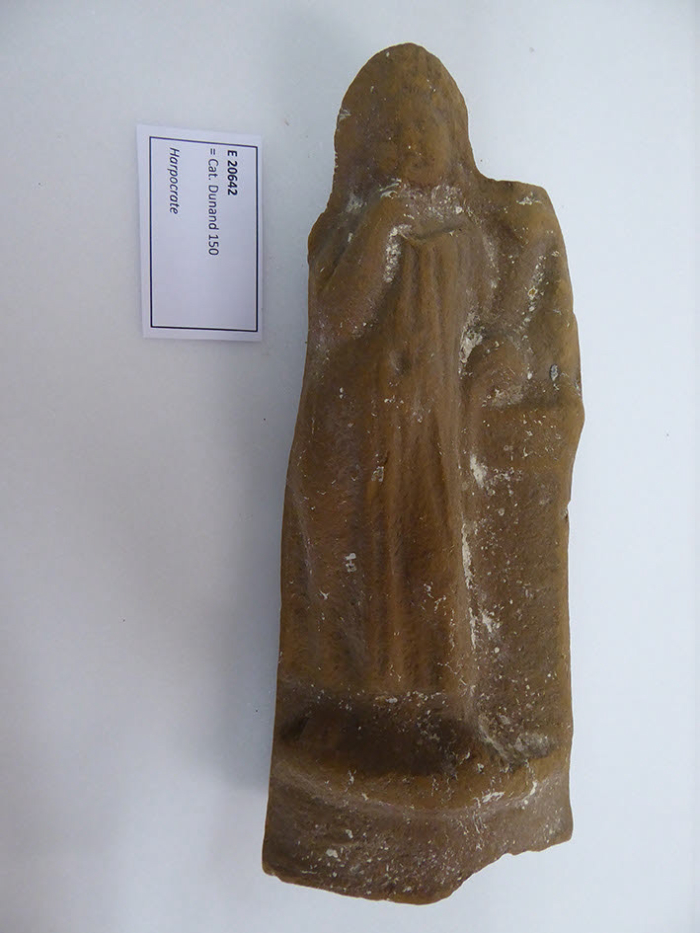 figurine of Harpocrates with a cornucopia