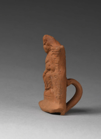 Thumbnail image for figurine of breastfeeding Isis; lamp