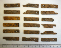 smooth convex back udjat amulet