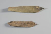 Thumbnail image for weaving, spinning or sewing instrument; spatula; smoother