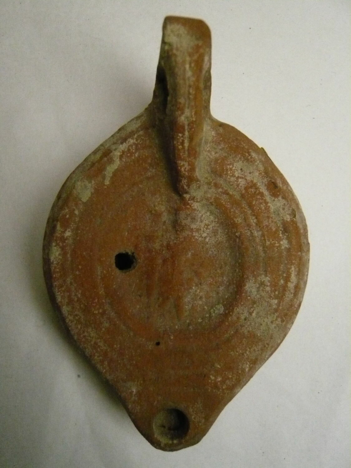 lamp with rounded beak; lamp with ring handle with stop