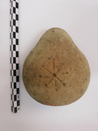 Thumbnail image for cabochon lamp; ovoid lamp with pinched beak
