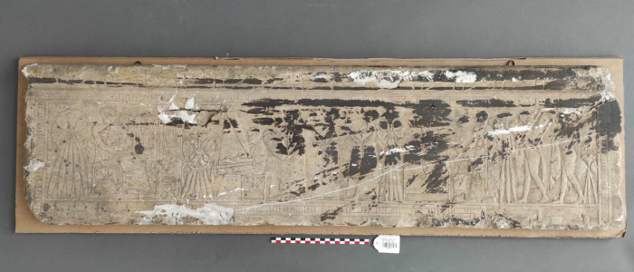 cast of a relief from the tomb of Chanefer in Heliopolis (Alexandria Museum 380)