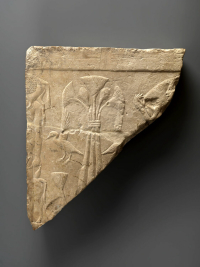 left wing of funerary scarab