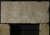 Thumbnail image for wall relief; door; lintel; doorjamb