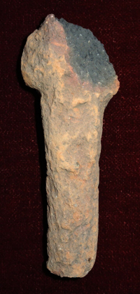 curved stele; three-register stele
