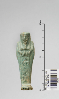 Moulage d'une plaque décorée d'une figure d'Osiris