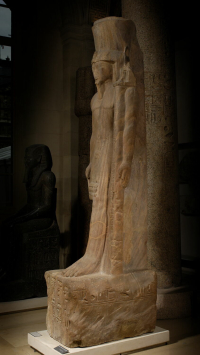 Thumbnail image for colossal statue; sign-bearing statue