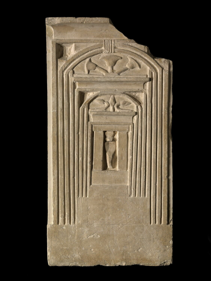 rectangular stele with cornice
