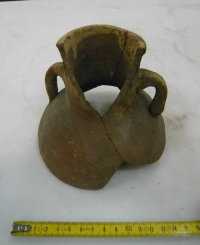 figurine; knife