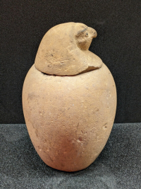 Thumbnail image for canopic jar; with contents